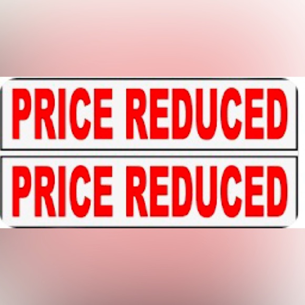 Dropped prices.